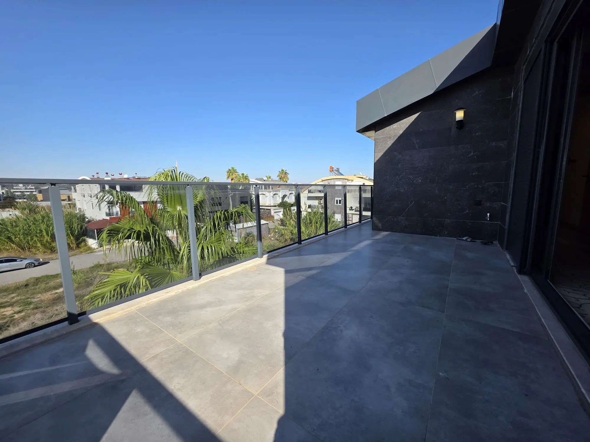 Large terrace